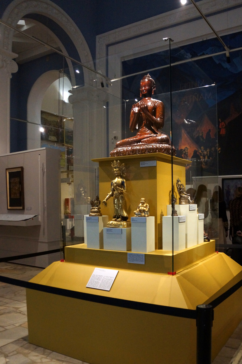 Выставка "Миры Майтреи". ГМВ. Пав. № 13 ВДНХ. Фотография автора.