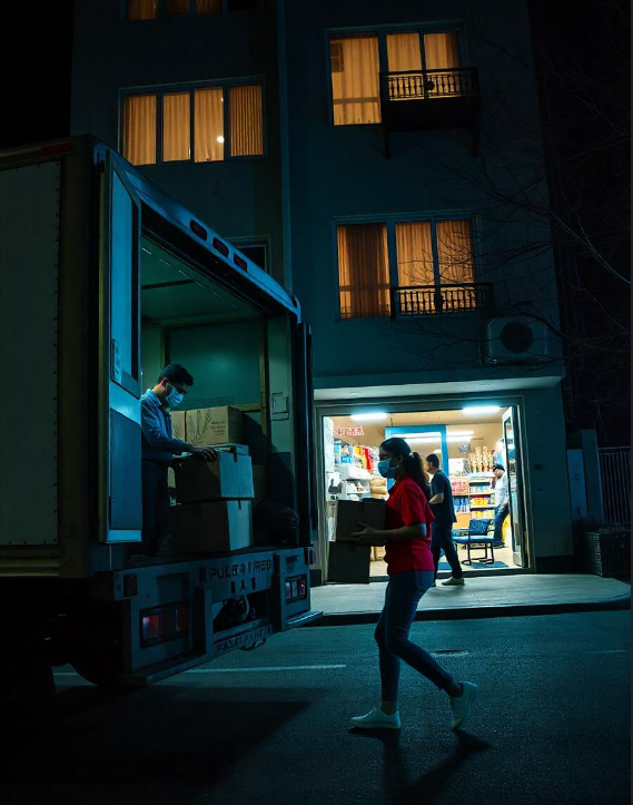 Прием товара в 5:30 утра