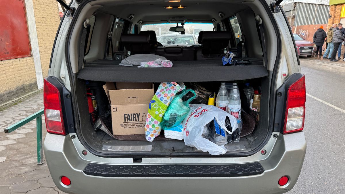 Выезжал поздно, поэтому закупил не много