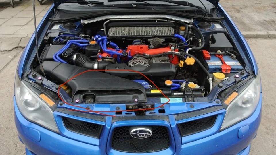 Забор воздуха impreza