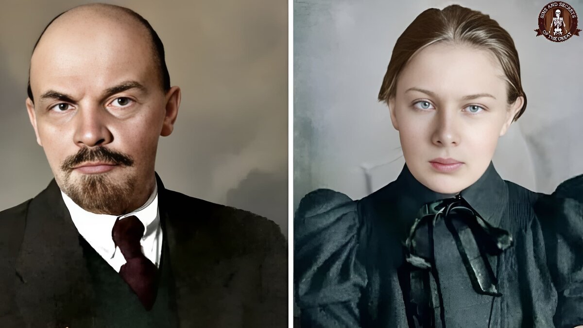 В.И.Ленин и Н.К.Крупская