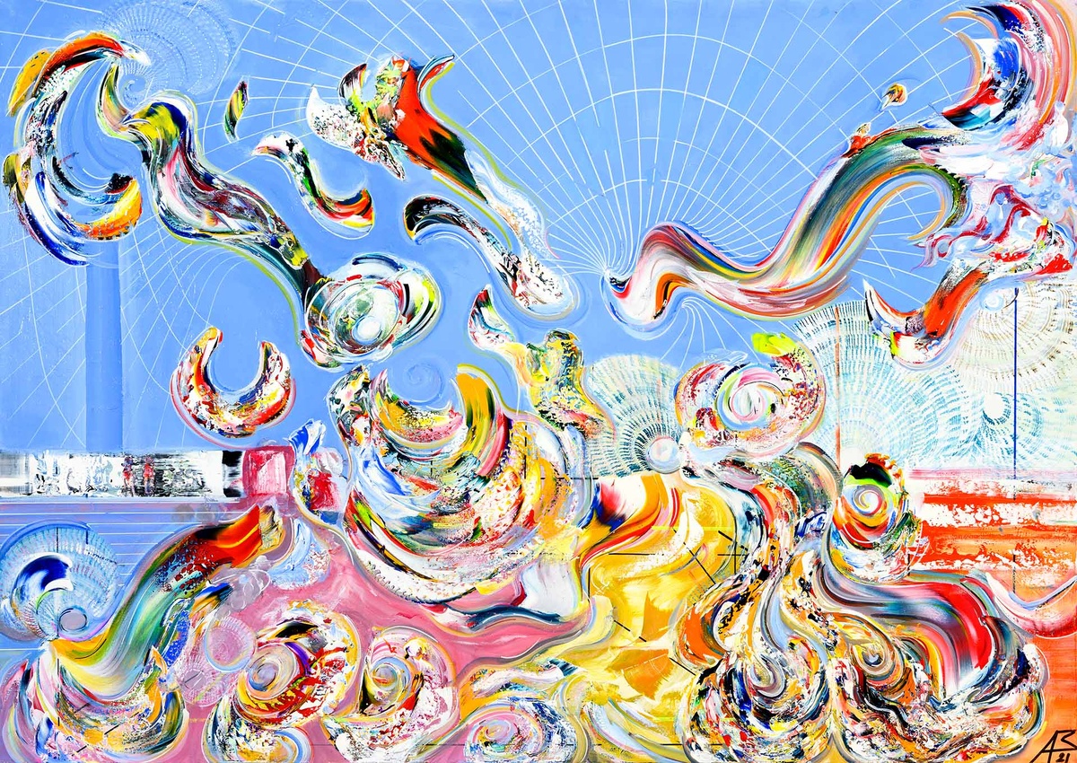    Александр Беридзе, серия «Размышления», Opus № 423, 2024 год