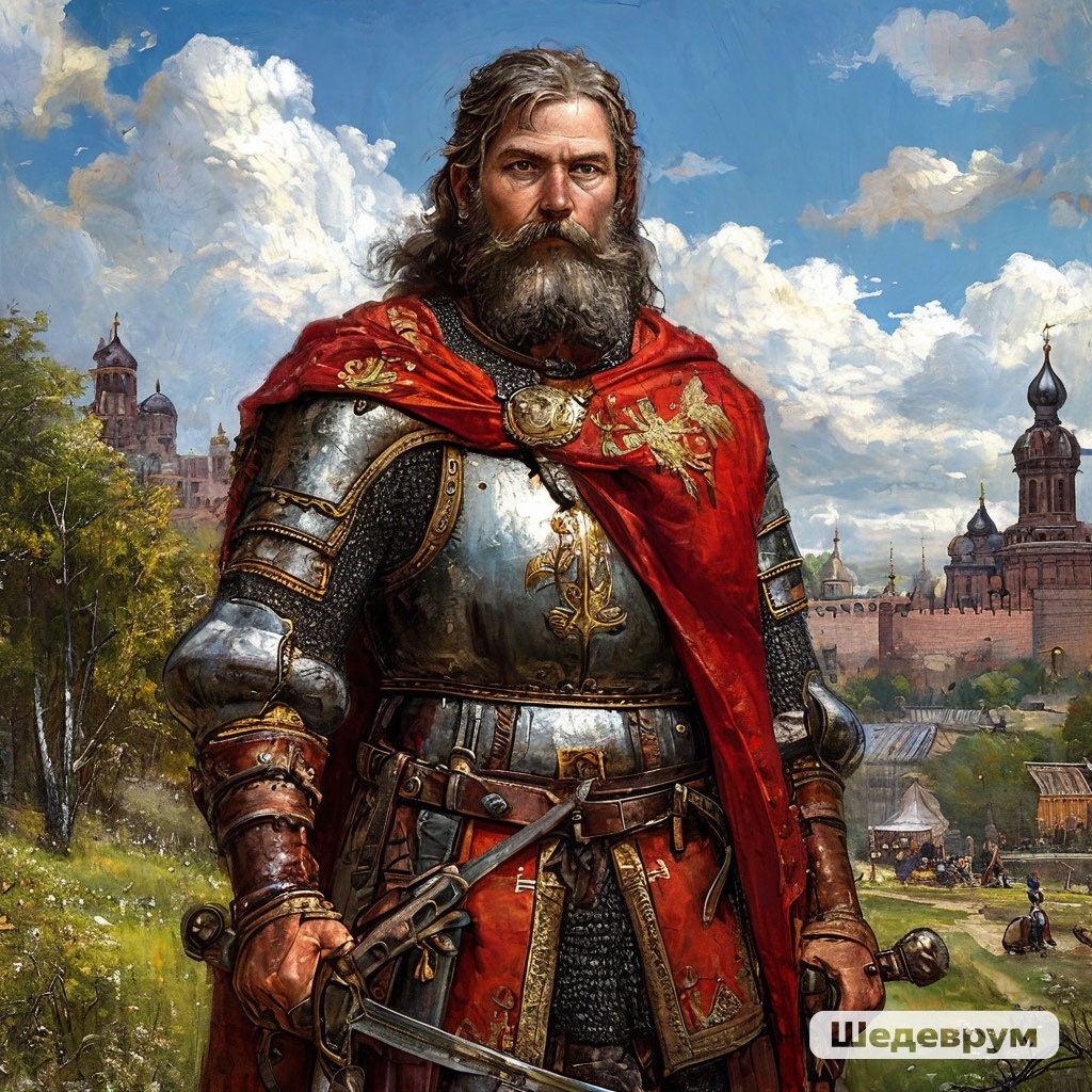 Радомысл Буревой 785-826 гг. (41) Шедеврум ИИ.