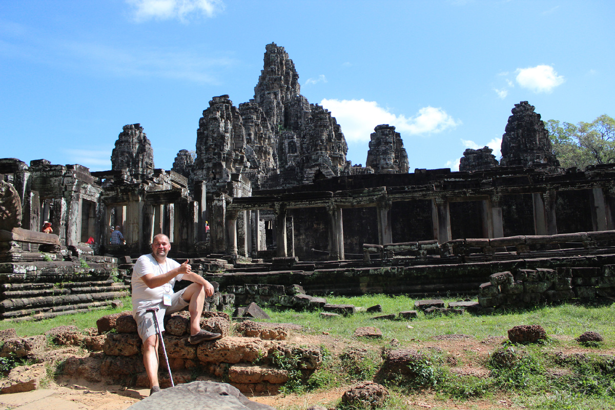 Чайник в Камбодже