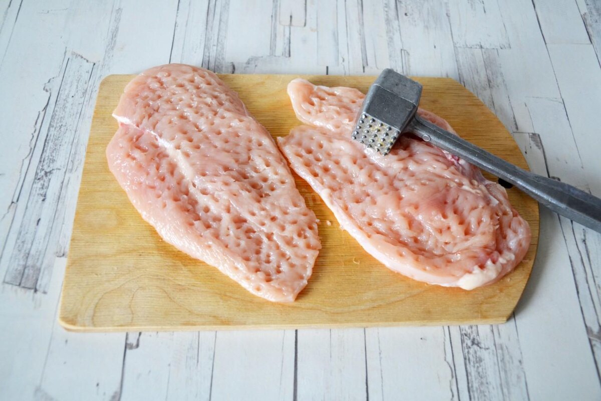 Подготовка филе индейки