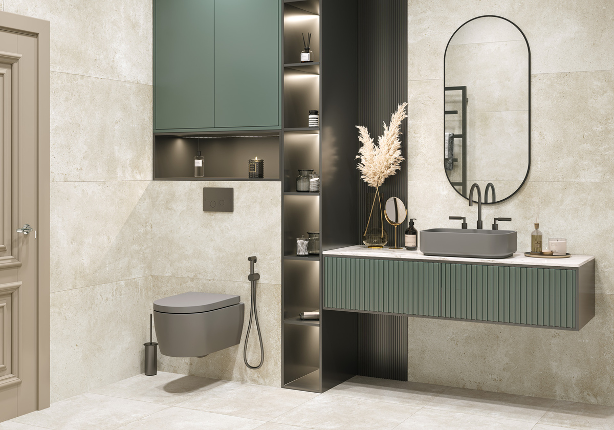 Walter Beige Delacora керамогранит бежевый матовый 120х60см