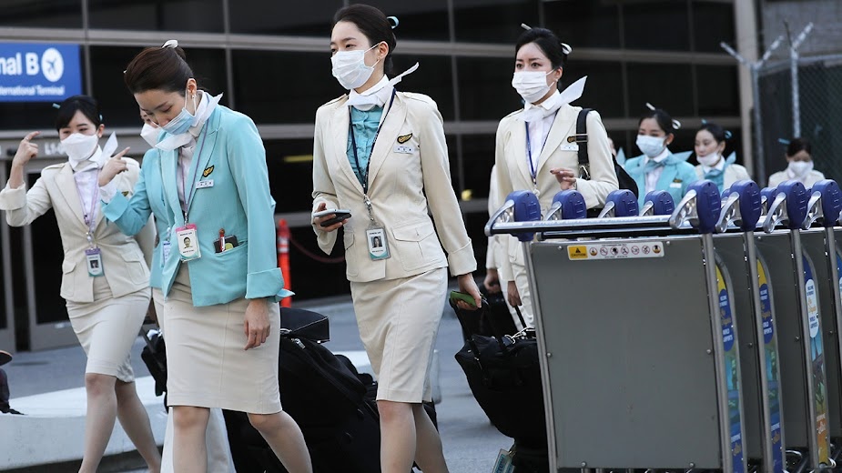    Южнокорейские стюардессыСоцсети