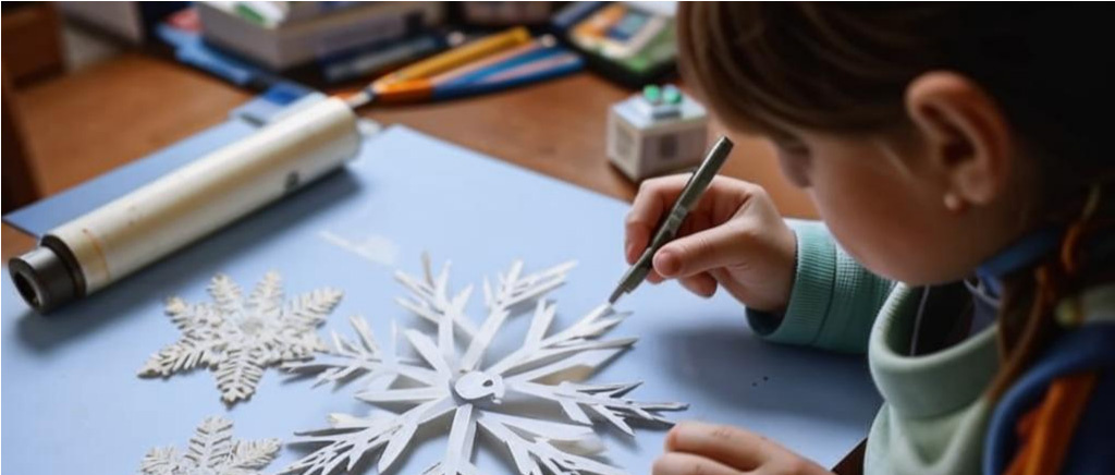 Снежинки на Новый год - кто из нас не вырезал их из бумаги?