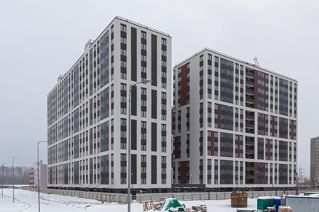 На фото: Новый квартал в Парголово