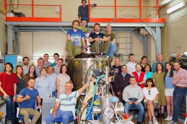 Фото команды БНЗТ с местными пользователями на установке VITAвИЯФСОРАН  📷
