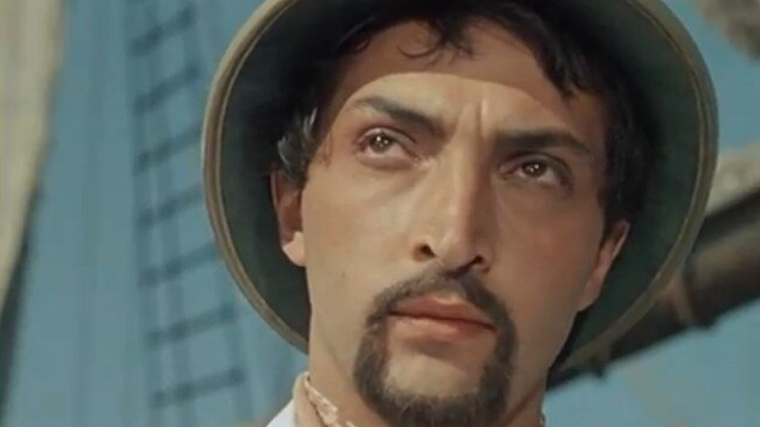 Кадры из к/ф "Человек-амфибия" (1961). Педро Зурита - Михаил Козаков.