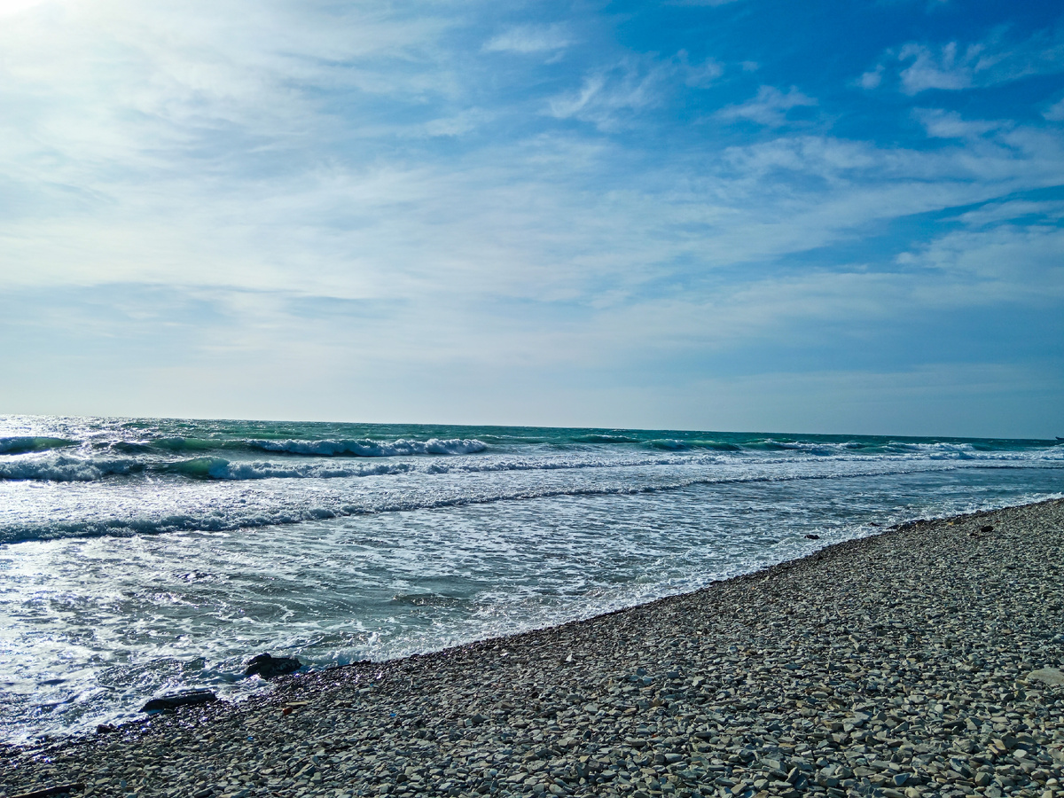 Геленджик, Чёрное море, пляж