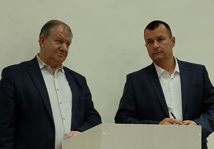 В.В. Куницын и Г.В. Данилов. Фото автора