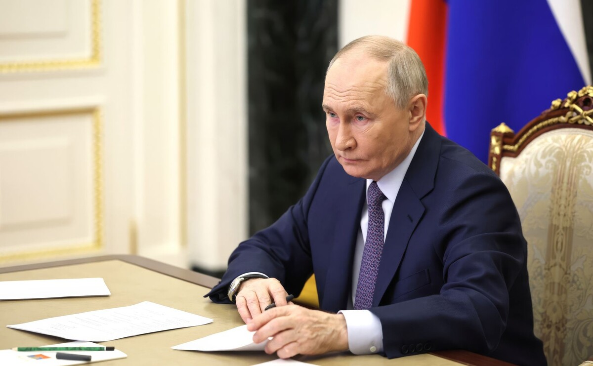    Президент России Владимир Путин / Источник: © Alexander Kazakov/Kremlin Pool|Global Look Press