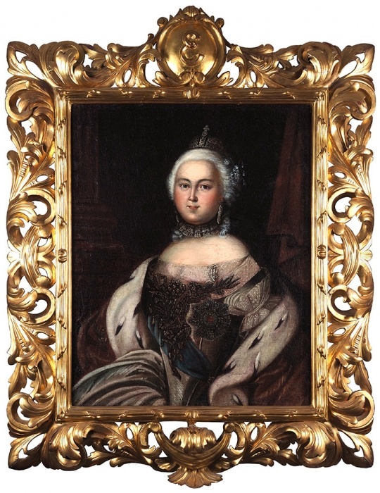 1. [С алмазным аграфом на груди] Неизвестный художник. 