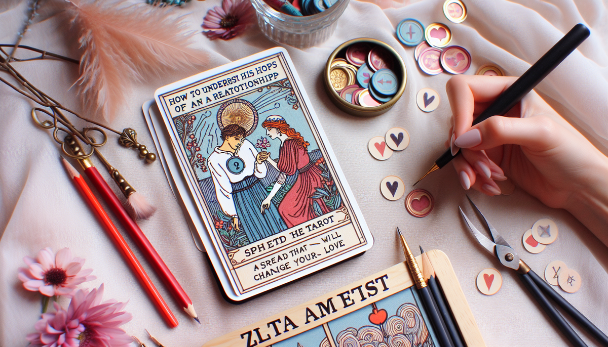    Как узнать его надежды на отношения с помощью Таро: расклад, который изменит вашу любовь Злата Аметист