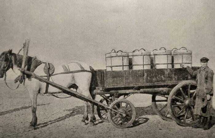 Грузовой извоз: извозчики назывались ломовиками