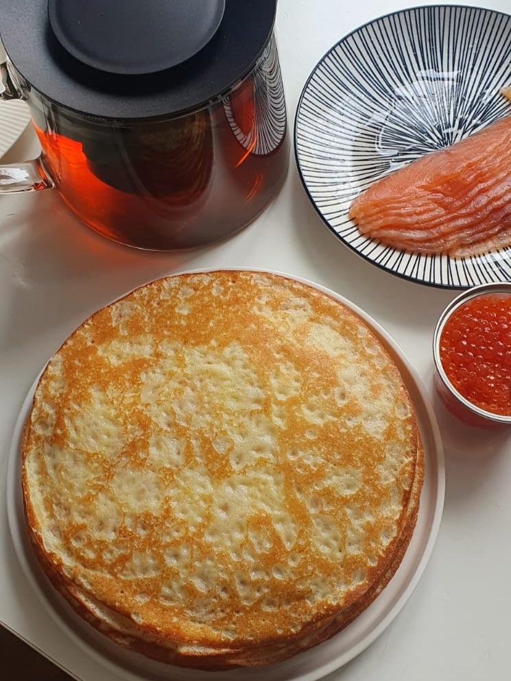 Блины, которые печёт моя сестра. 