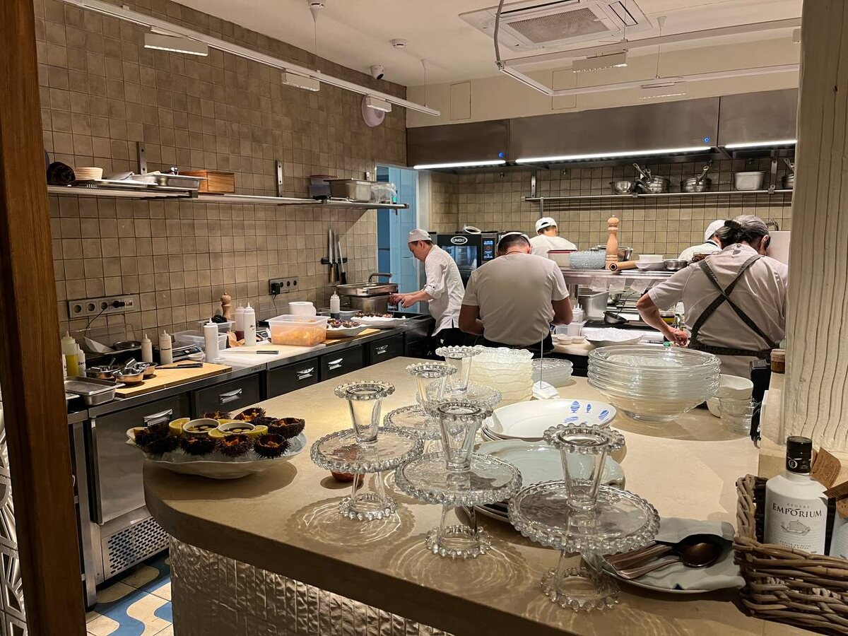 открытая кухня