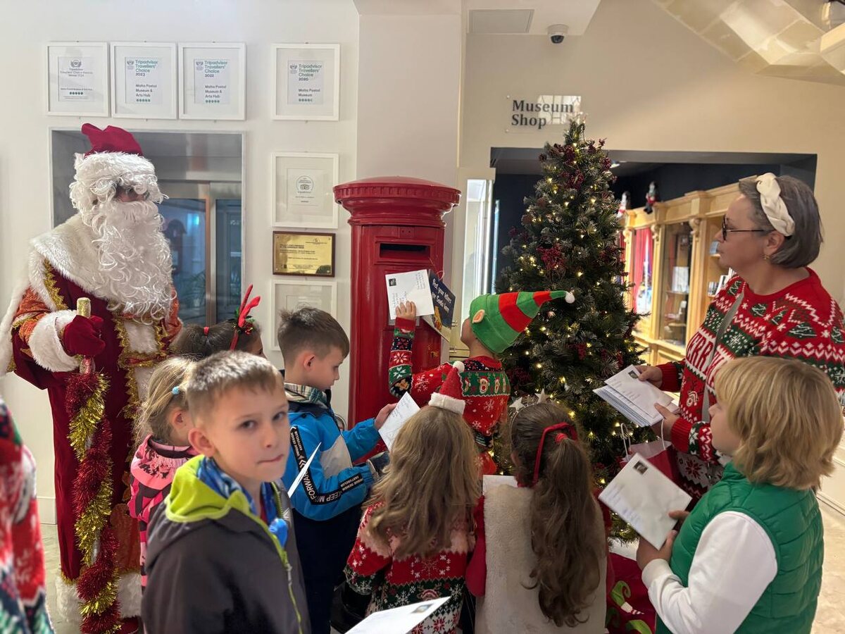 В Музее мальтийской почты