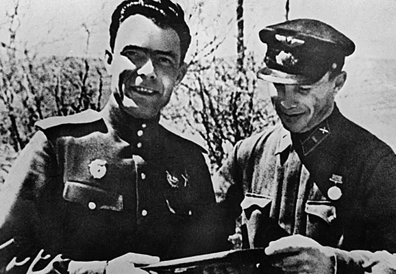 Леонид Брежнев во время Великой Отечественной Войны