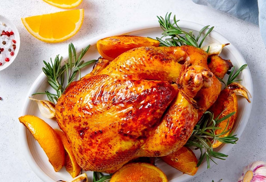 курочка тоже отлично сочетается с апельсинами, а также с яблоками и сухофруктами, рецепт курочка тоже отлично сочетается с апельсинами, а также с яблоками и сухофруктами