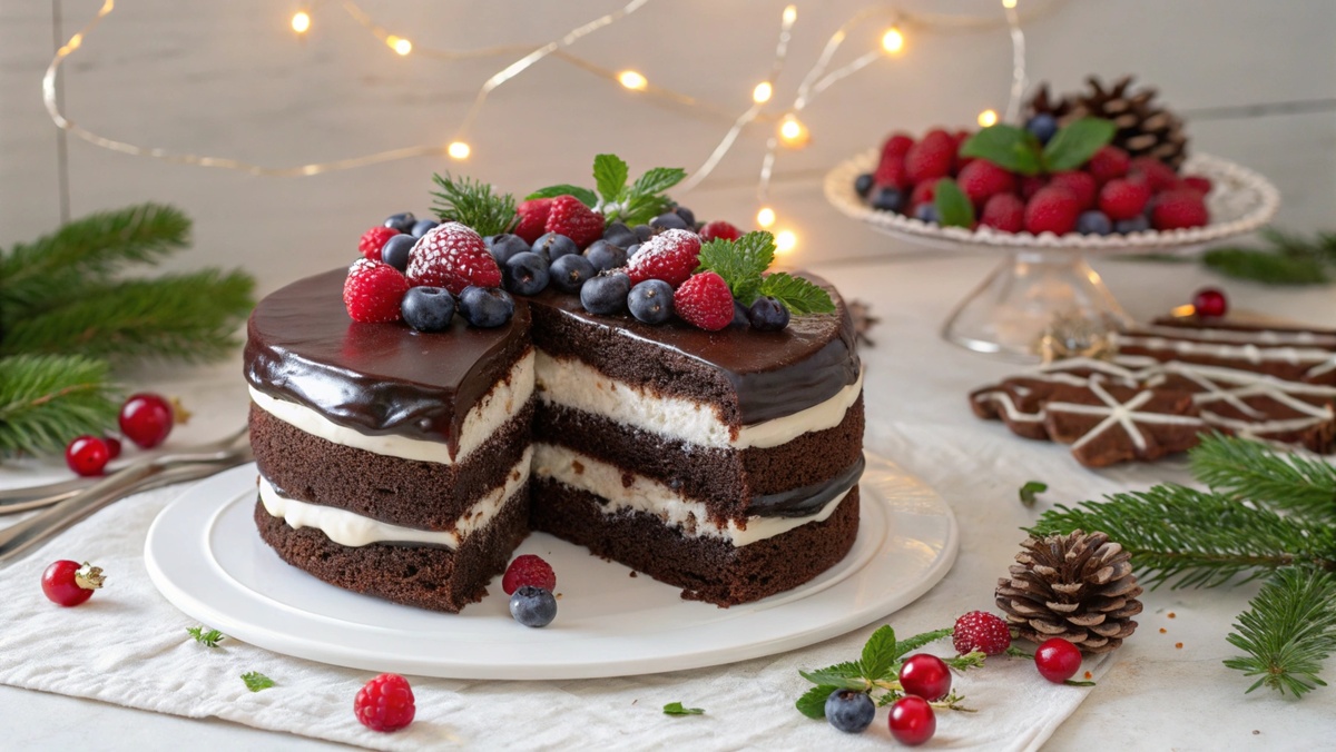 Тортик может выглядеть и так, экспериментируйте!