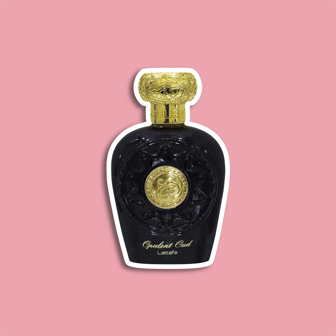 Флакон Opulent Oud, Lattafa. Иллюстрация автора.