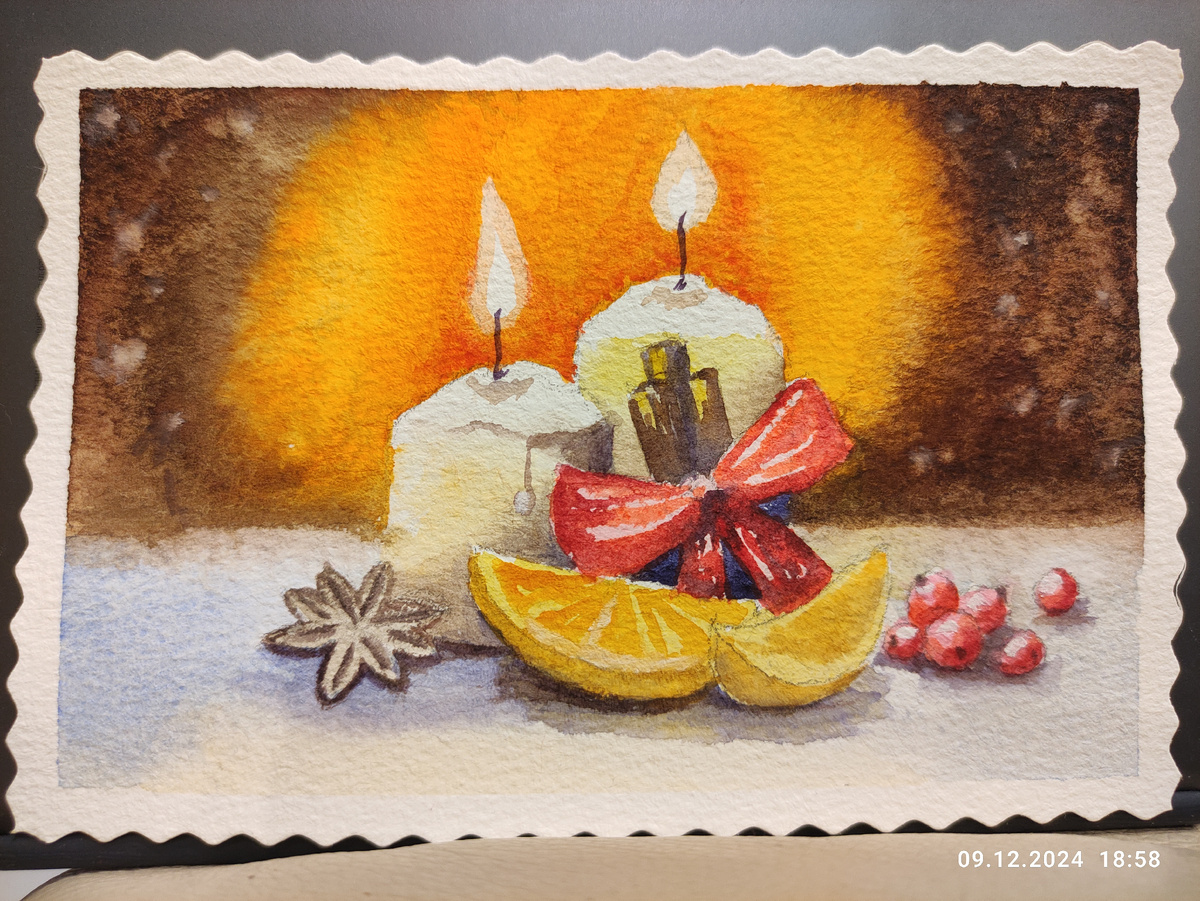 Новогодний натюрморт 