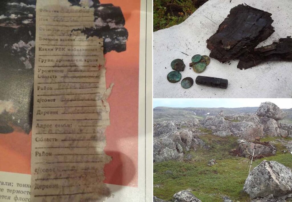 останки пролежали 70 лет