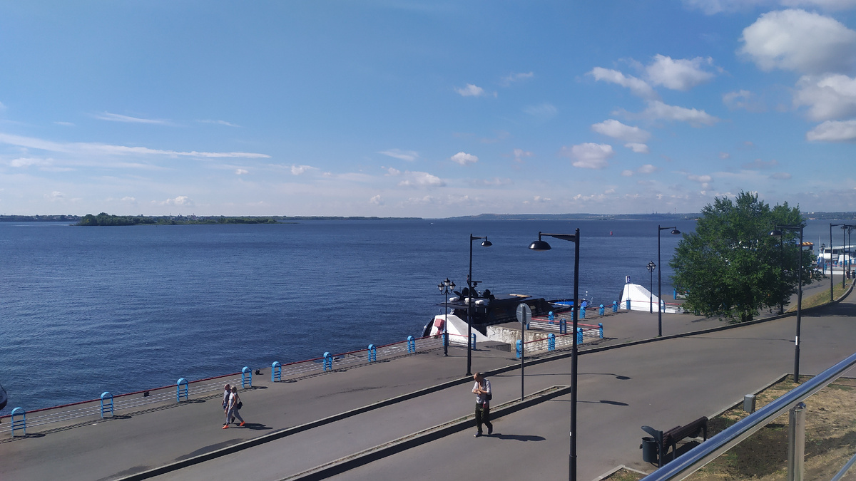 Саратов. Набережная Космонавтов. Фото автора