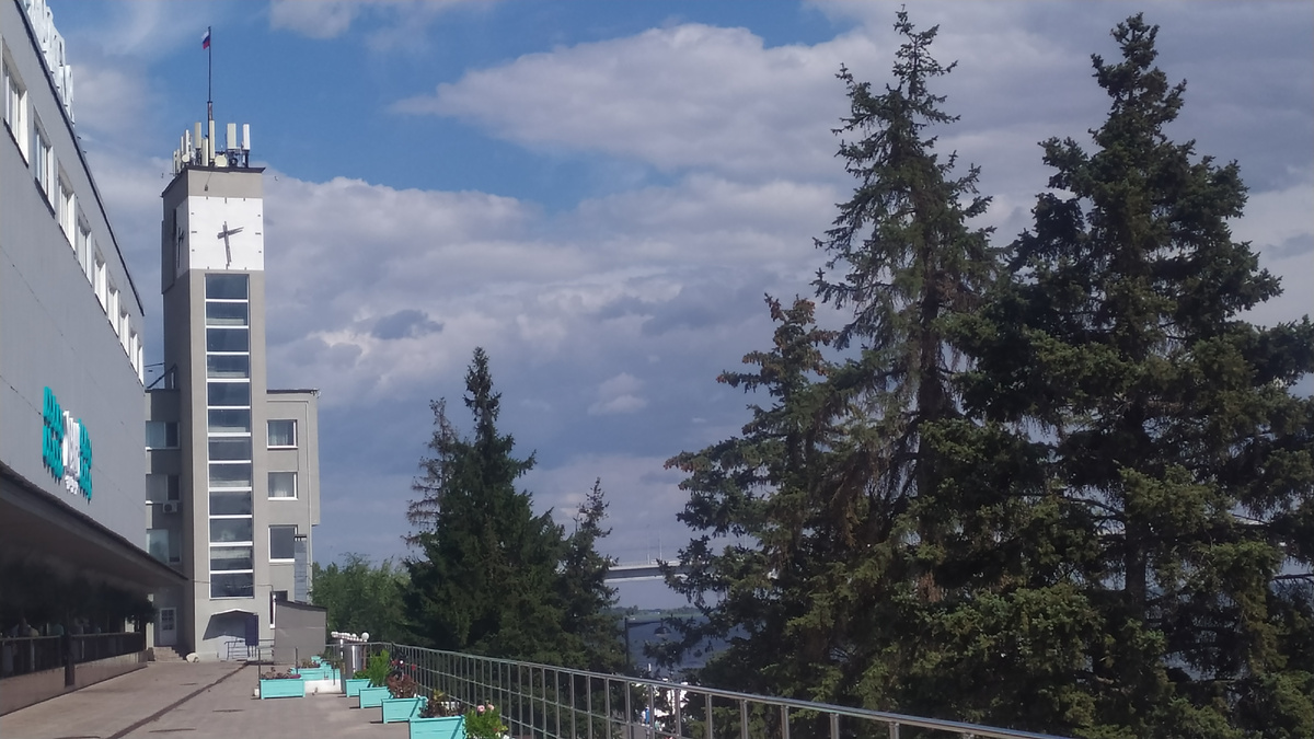 Саратов. Набережная. Речной порт. Фото автора