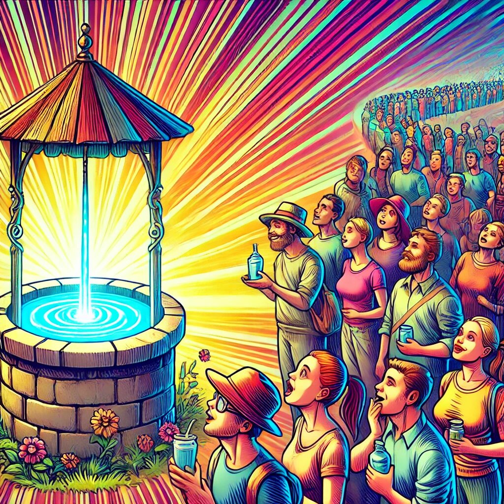 Психическая энергия подобна волшебному колодцу. Она исчерпаема. Выгорание подобно высыханию колодца!