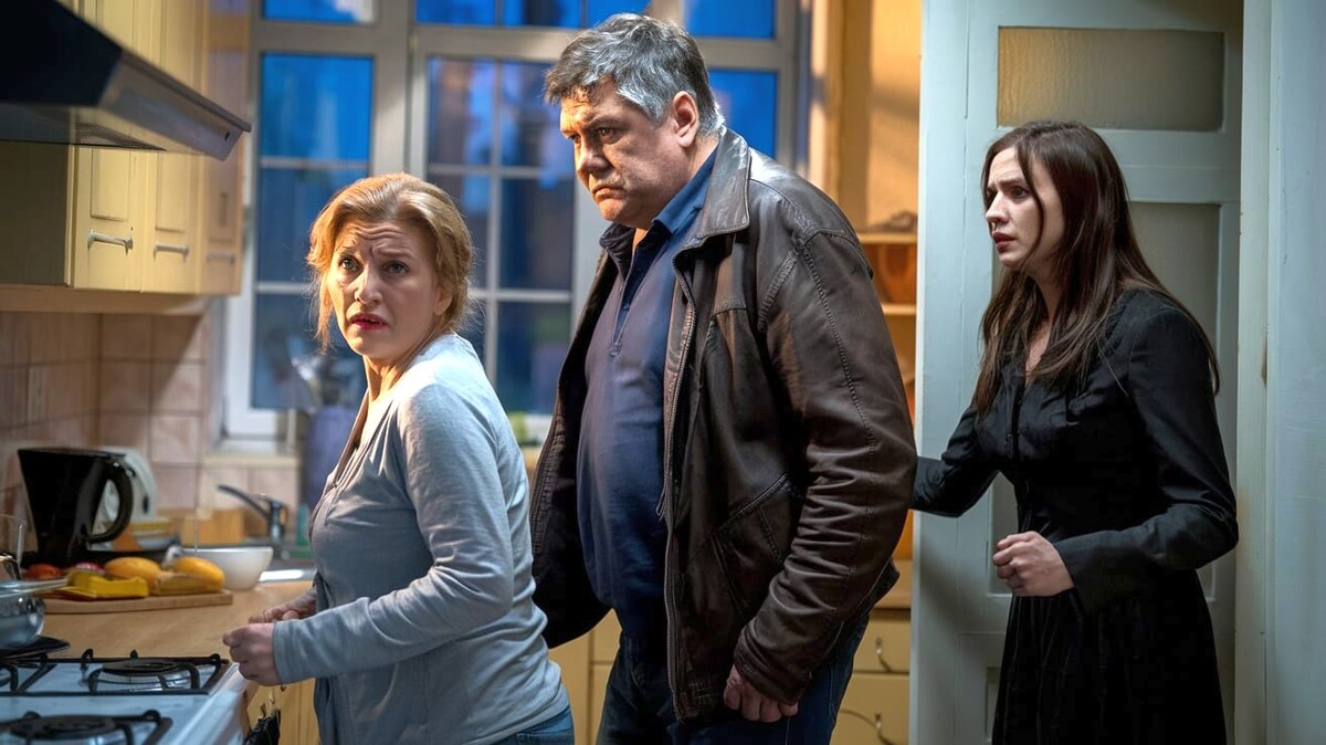 Момент, когда дочь встает на защиту матери