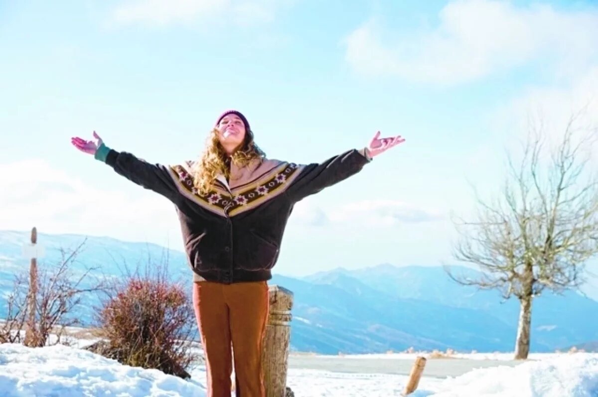    На последних выходных 2024 года в Красноярске будет тёплая и снежная погода