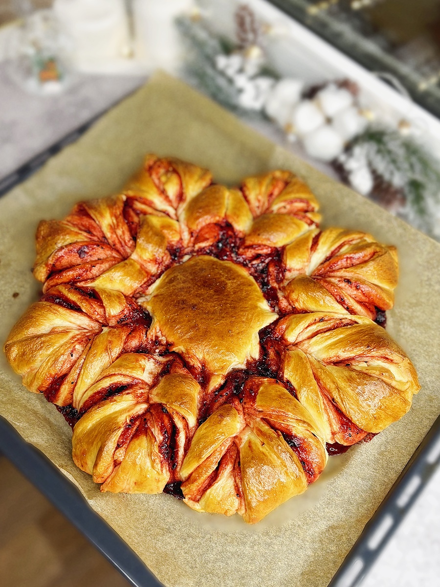 Сдобный пирог