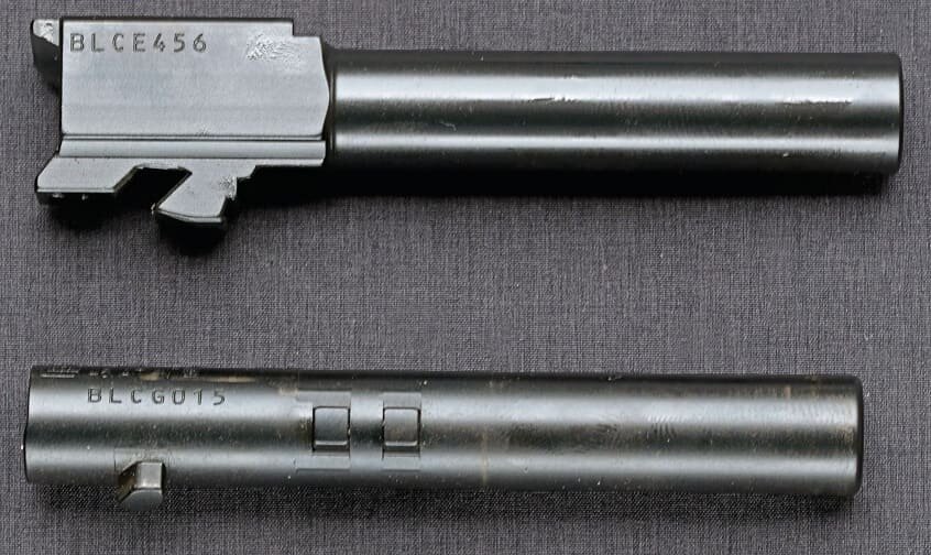 Ствол G19 (вверху) и ствол G46 (внизу).