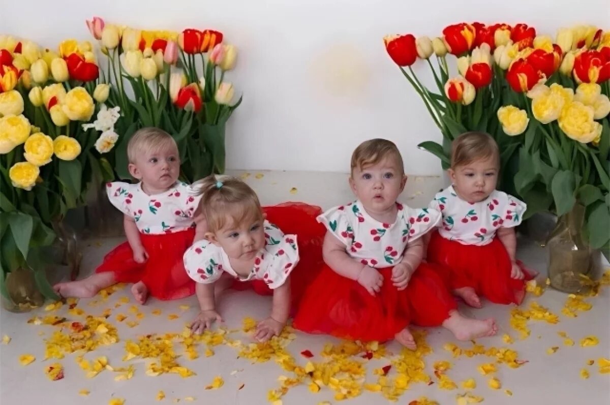    Малышки не похожи друг на друга, каждая — со своим характером!