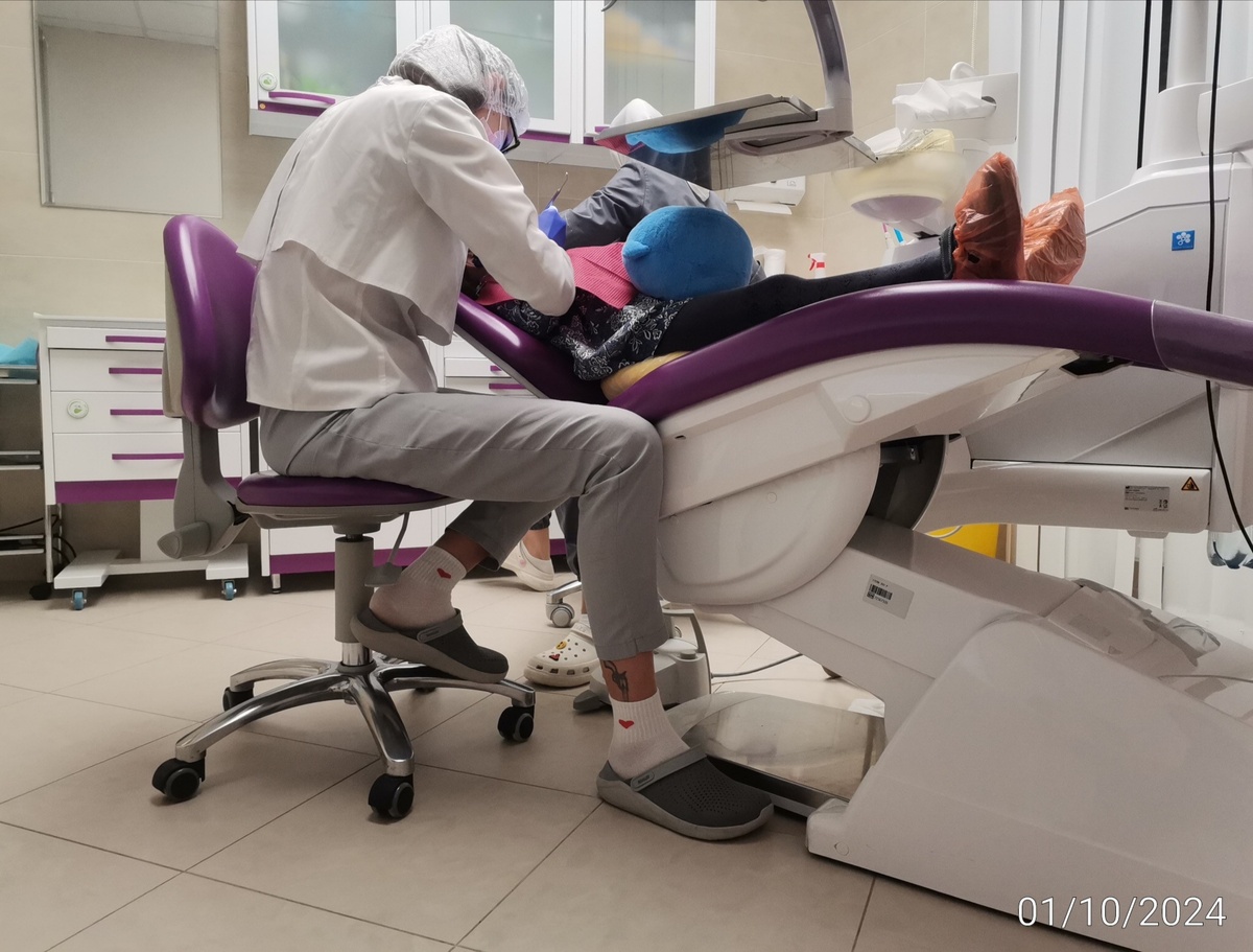 В платной стоматологии