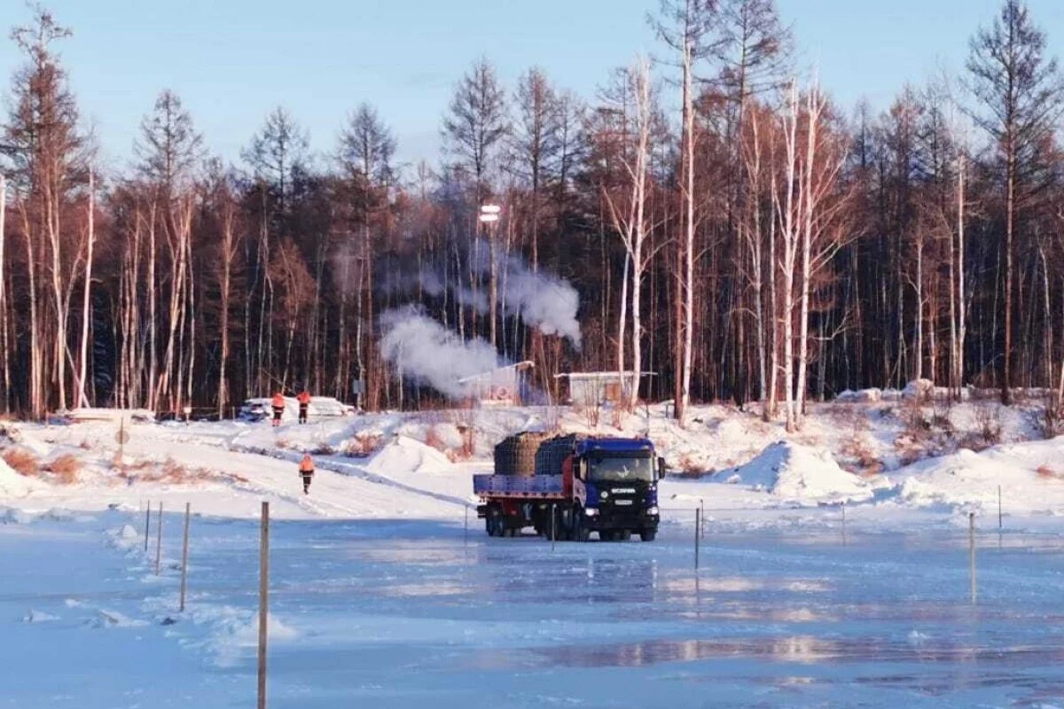    Сразу 4 ледовых переправы открылись в Хабаровском крае