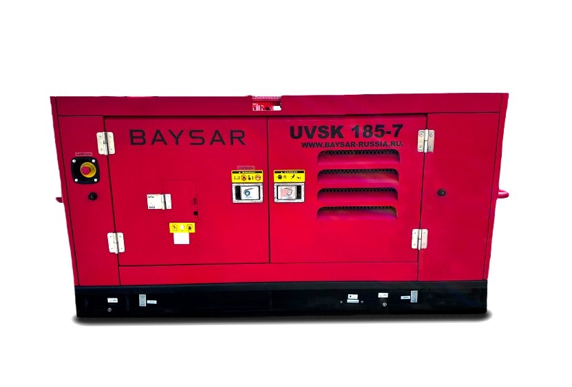 Дизельный компрессор винтовой BAYSAR UVSK 185-7
