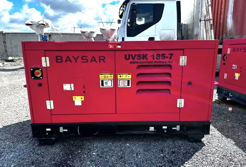 Дизельный компрессор винтовой BAYSAR UVSK 185-7