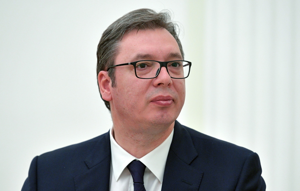    Президент Сербии Александар Вучич  Алексей Дружинин/ТАСС