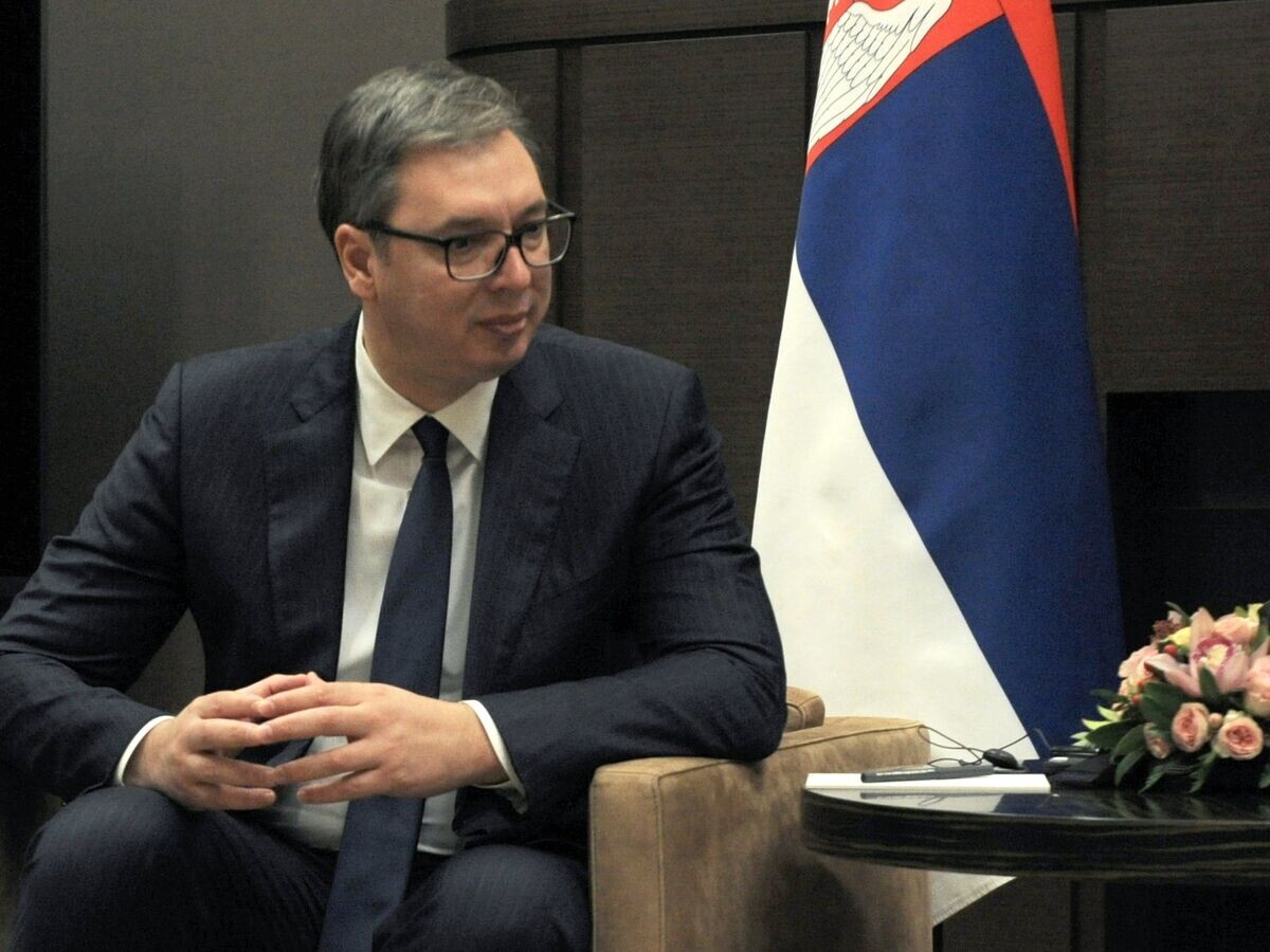    Президент Сербии Александр Вучич© РИА Новости . Михаил Климентьев