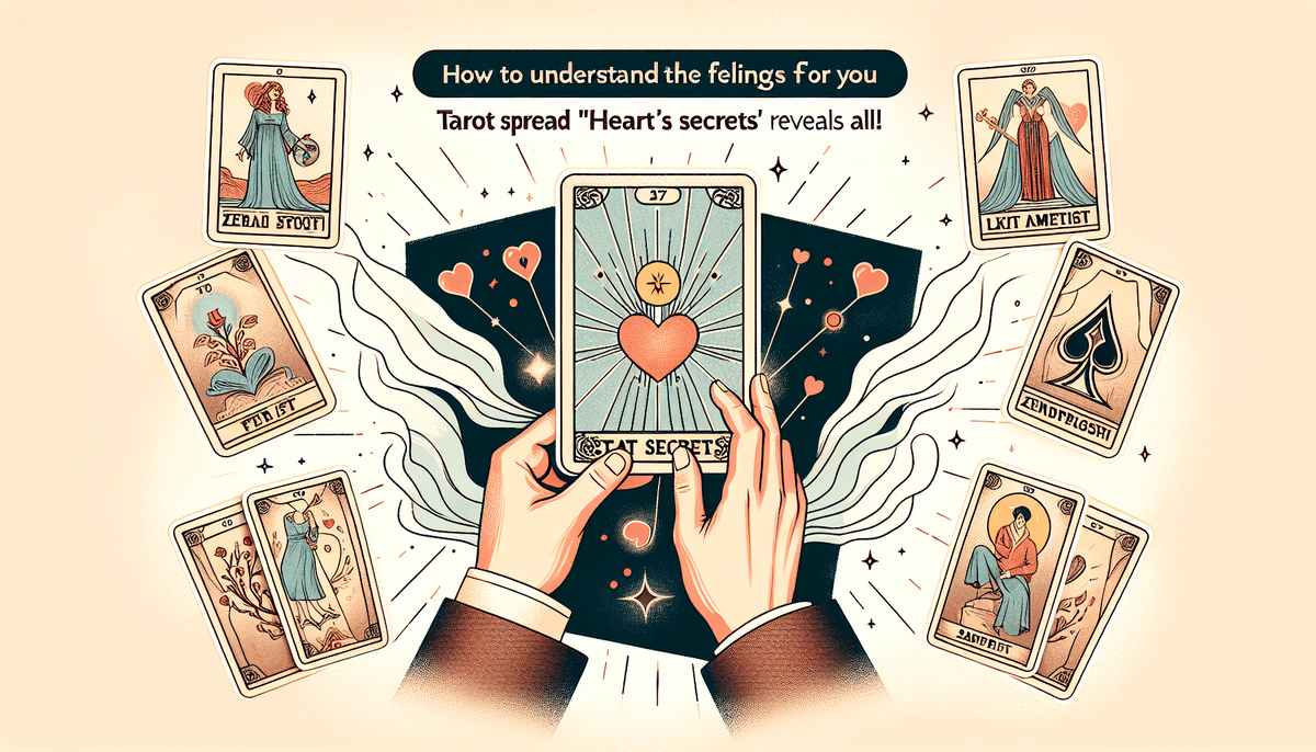    Как понять, какие чувства он испытывает к вам: расклад Таро «Сердечные тайны» раскрывает все секреты! Злата Аметист