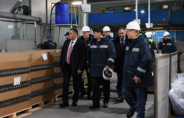 В Твери модернизируют стекольное производство