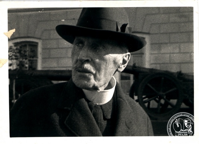 Фотография Р. Роллана. 1930-е. РГАЛИ. Ф. 2057. Оп. 1.