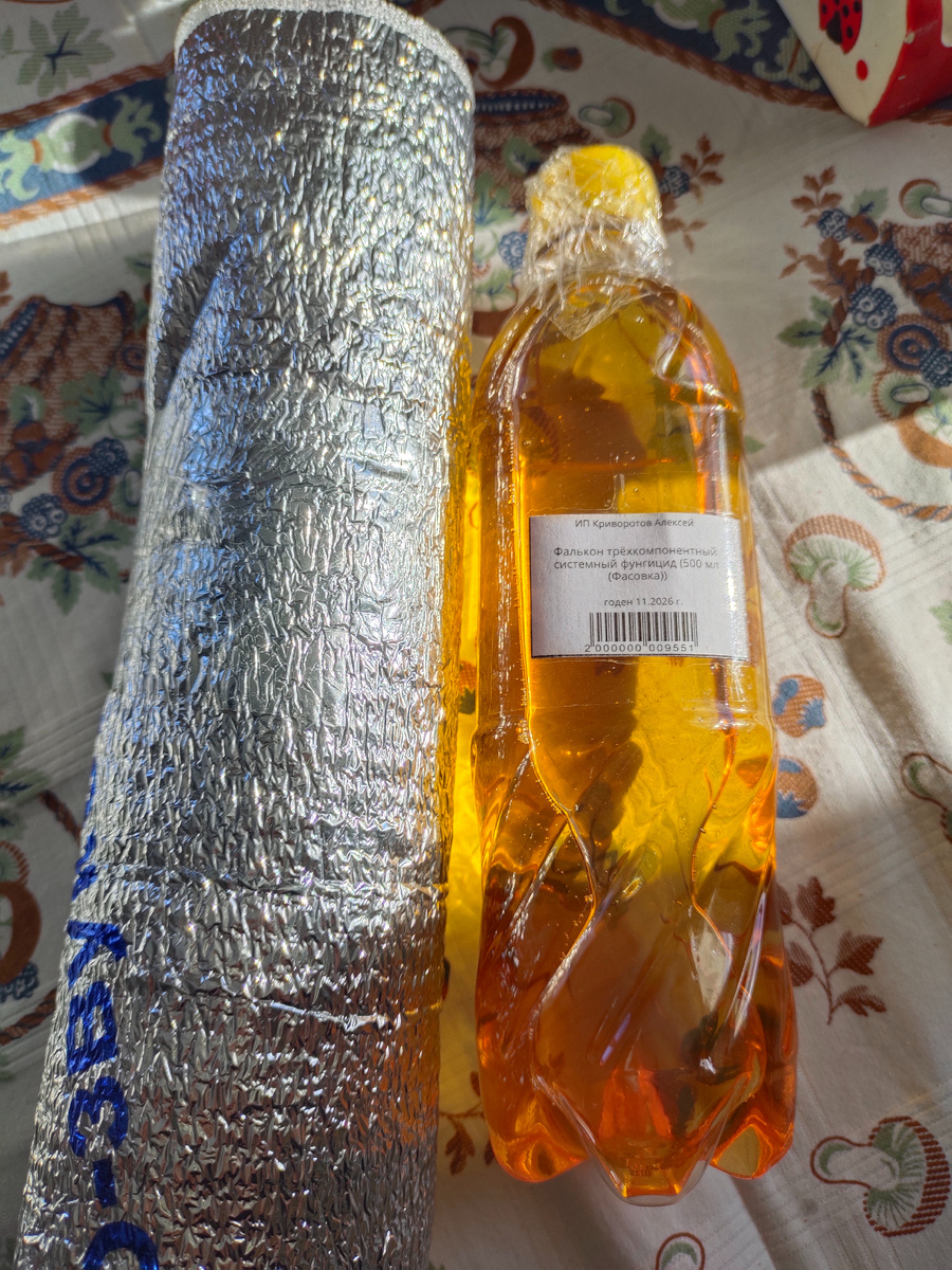 500 мл. Фалькона, которыми работал в этом году 