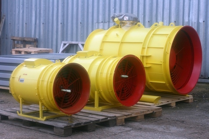 Вентилятор шахтный ВМЭ-4, ВМЭ-5, ВМЭ-6, ВМЭ-8, ВМЭ-12