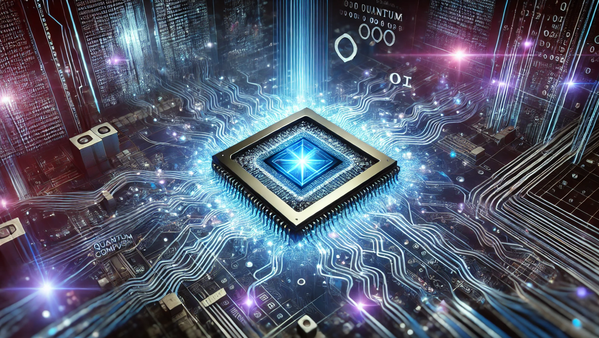 Футуристический квантовый компьютер: